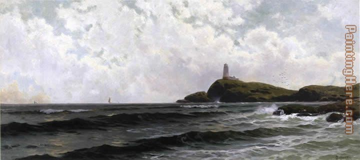 Alfred Thompson Bricher White Island Lighthouse Isles of Shoals